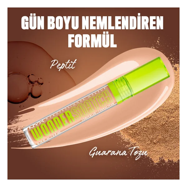 Nyx Professional Makeup Wonder Snatch Nemlendirme Etkili 08 Vanilla 10 Ml Likit Kapatıcı - Görsel 4
