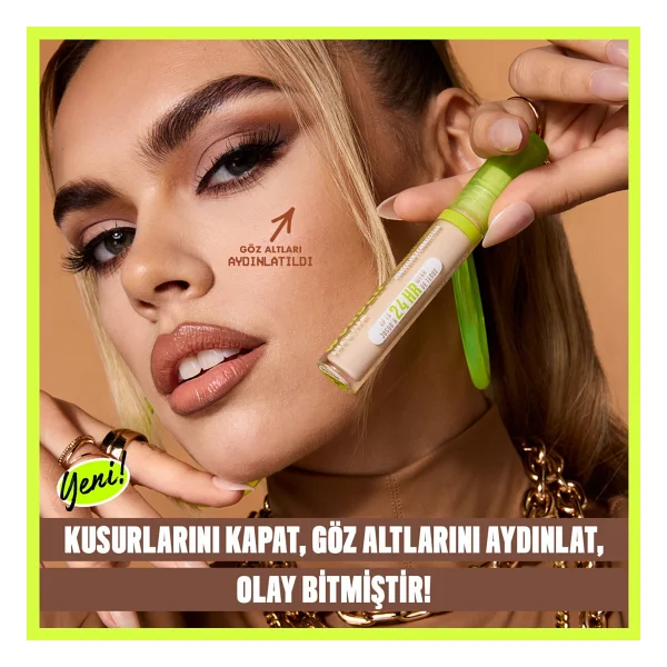 Nyx Professional Makeup Wonder Snatch Nemlendirme Etkili 11 Neutral Beige 10 Ml Likit Kapatıcı - Görsel 2
