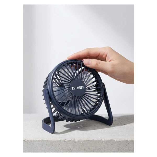 Everest Efn-505 Masaüstü USB Fan Lacivert - Görsel 8