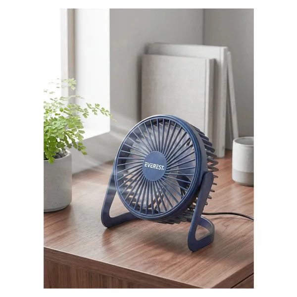 Everest Efn-505 Masaüstü USB Fan Lacivert - Görsel 10