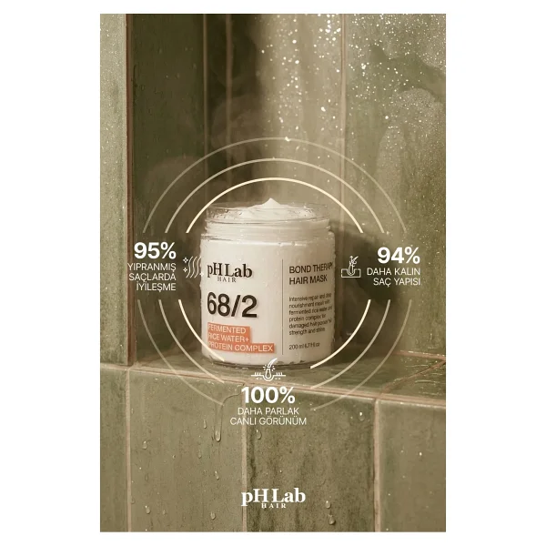 Ph Lab Fermente Pirinç Suyu & Protein Complex 200 Ml Saç Maskesi - Görsel 6