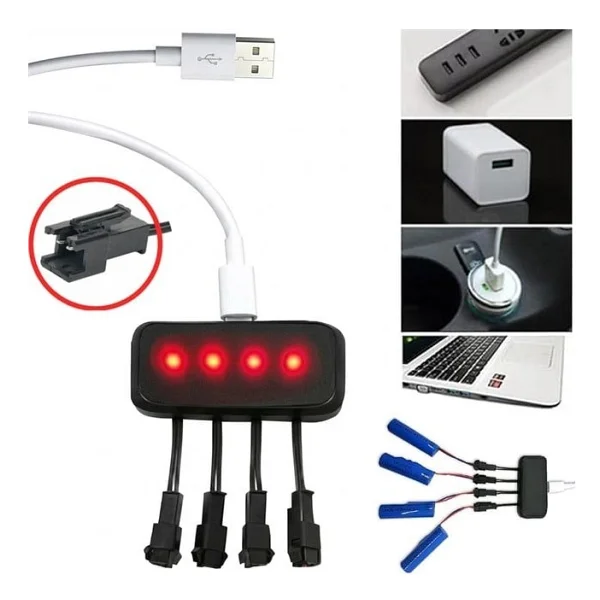 Powermaster Pm-29140 4'lü Lityum Pil Şarj Aleti - Görsel 6