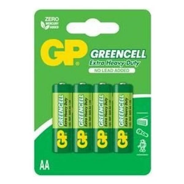 Gp Greencell 15g R6 4'lü Çinko Aa Kalem Pil - Görsel 3