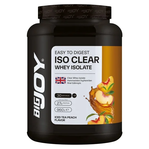 BigJoy Iso Clear Whey Isolate 960 gr Protein Tozu - Görsel 2