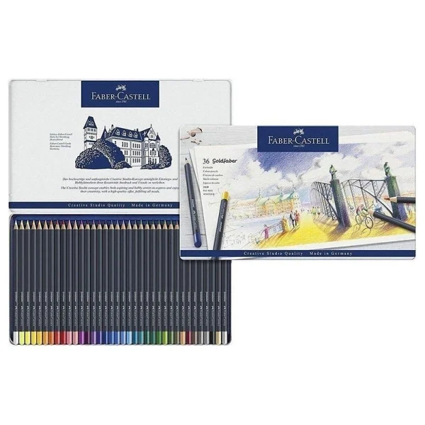 Faber-Castell Goldfaber 36'lı Kuru Boya Seti - Görsel 2