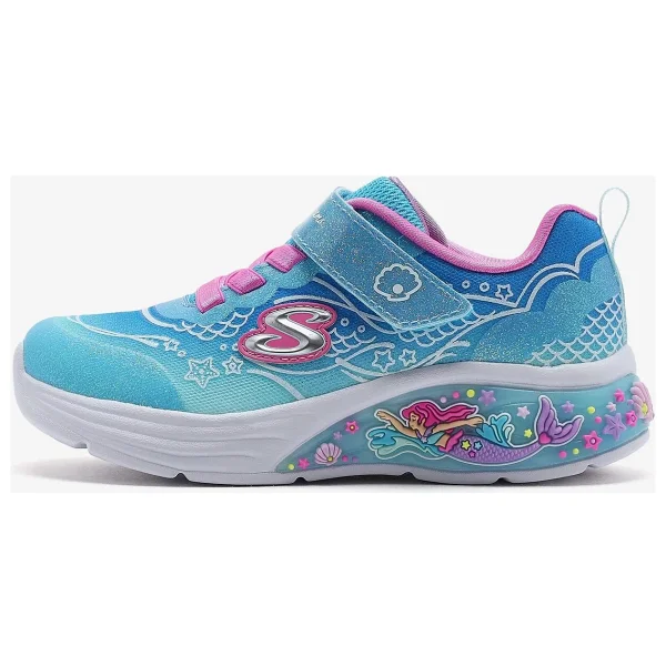 Skechers My Dreamers Lil Mermaid 303061n Işıklı Kız Bebek Spor Ayakkabı - Görsel 6