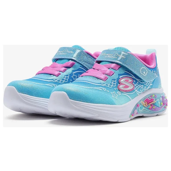 Skechers My Dreamers Lil Mermaid 303061n Işıklı Kız Bebek Spor Ayakkabı - Görsel 4