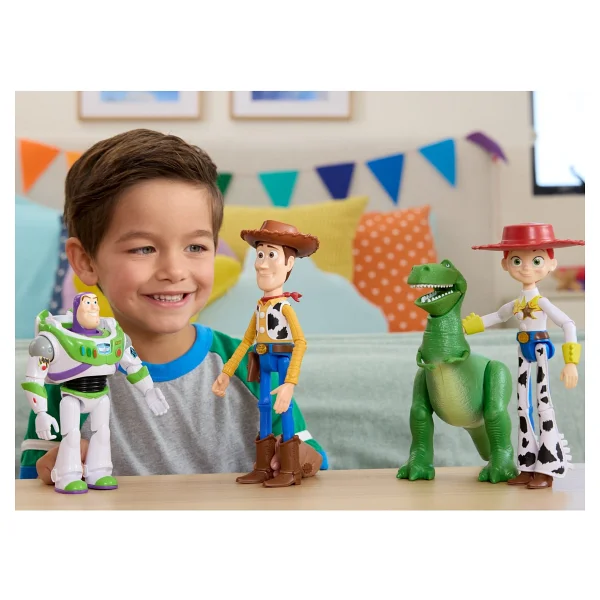 Disney Pixar Toy Story 5 Buzz Lightyear Aksiyon Figürü 10 Bükülebilir Eklemi Olan ve Oyunlar Için Ideal Boyutlu 18 Cm'lik Disney Pixar Oyuncak Hikayesi 5 Buzz Lightyear Aksiyon Figürü JKV15 - Görsel 2