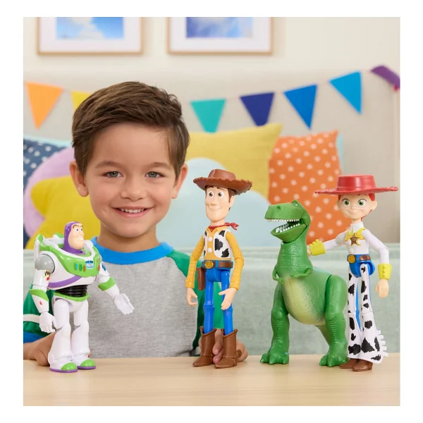 Disney Pixar Toy Story 5 Buzz Lightyear Aksiyon Figürü 10 Bükülebilir Eklemi Olan ve Oyunlar Için Ideal Boyutlu 18 Cm'lik Disney Pixar Oyuncak Hikayesi 5 Buzz Lightyear Aksiyon Figürü JKV15 - Görsel 6