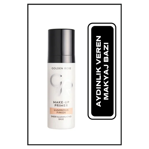 Golden Rose Make Up Primer Luminous - White - Işıltılı Ve Aydınlık Görünüm Veren Makyaj Bazı - Görsel 4