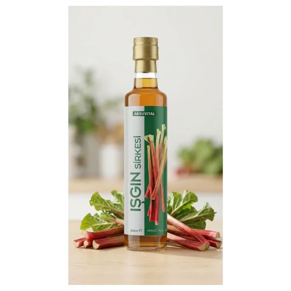 Aksu Vital Işgın Sirkesi 500 Ml - Işkın Kökü Sirkesi - Katkısız, Doğal Fermantasyon - Görsel 2