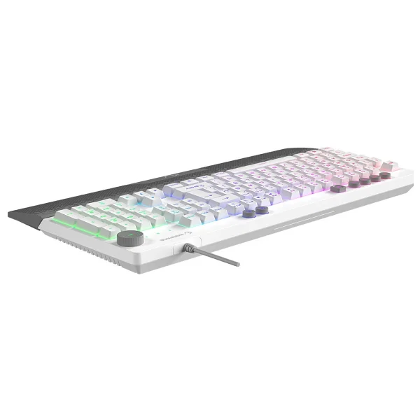 Rampage Simula Kb-Gx65 Beyaz RGB Kablolu Oyuncu Klavyesi - Görsel 3