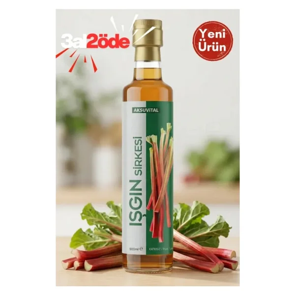 Aksu Vital Işgın Sirkesi 500 Ml - Işkın Kökü Sirkesi - Katkısız, Doğal Fermantasyon - Görsel 6