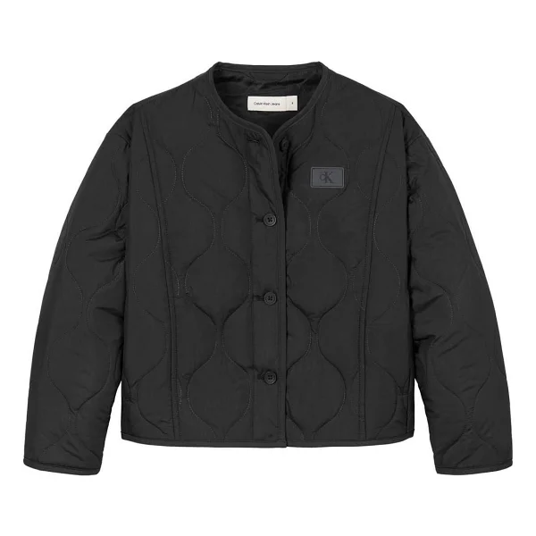 Calvin Klein Kız Çocuk Ceket Ig0ıg03084 Siyah - Görsel 5