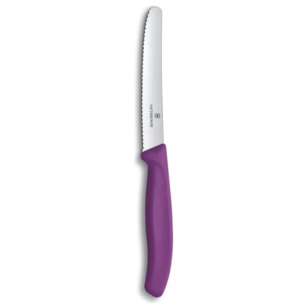 Victorinox Swiss Classic 6.7835.C1 Mor 11 Cm Tırtıklı Domates Bıçağı - Görsel 2