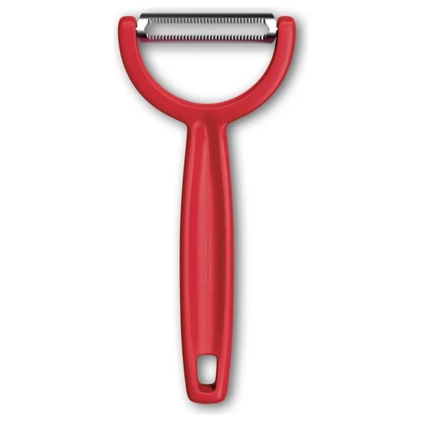 Victorinox 6.0963.1 Ypso Kırmızı Tırtıklı Çift Taraflı Soyacak - Görsel 8