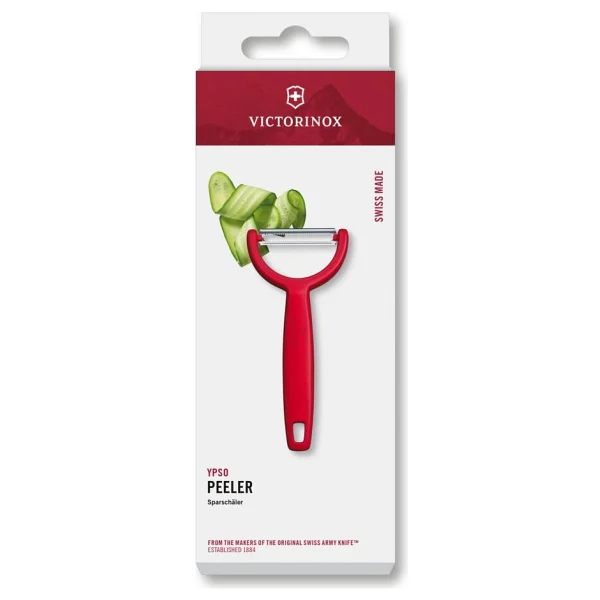 Victorinox 6.0963.1 Ypso Kırmızı Tırtıklı Çift Taraflı Soyacak - Görsel 9
