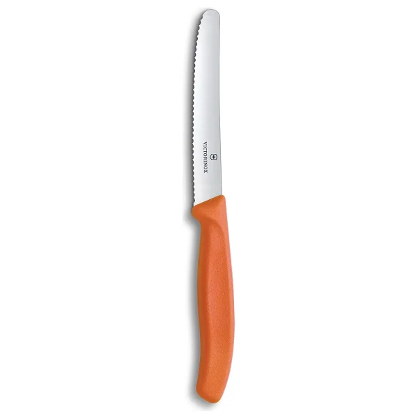 Victorinox Swiss Classic 6.7839.C1 Turuncu 11 Cm Tırtıklı Domates Bıçağı - Görsel 2