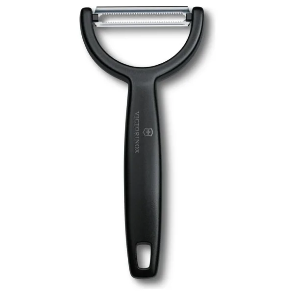 Victorinox 6.0963.3 Ypso Siyah Tırtıklı Çift Taraflı Soyacak - Görsel 6