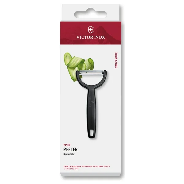 Victorinox 6.0963.3 Ypso Siyah Tırtıklı Çift Taraflı Soyacak - Görsel 7