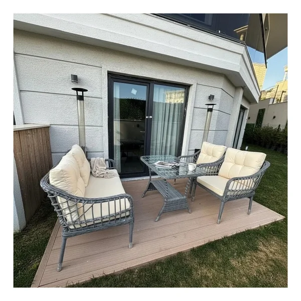 Tu Tienda Kaş 2+1+1+Sehpa Rattan Bahçe & Balkon Takımı - Görsel 5
