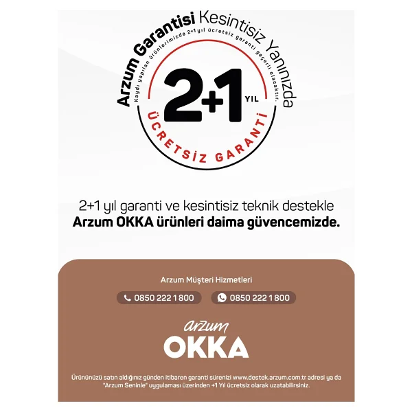 Arzum Okka Minio Közde Ok0049 Türk Kahve Makinesi - Görsel 7
