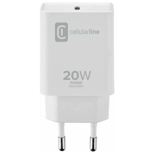 Cellularline Achıphusbcpd20ww 20w Type-C Ev Şarj Adaptörü - Görsel 9