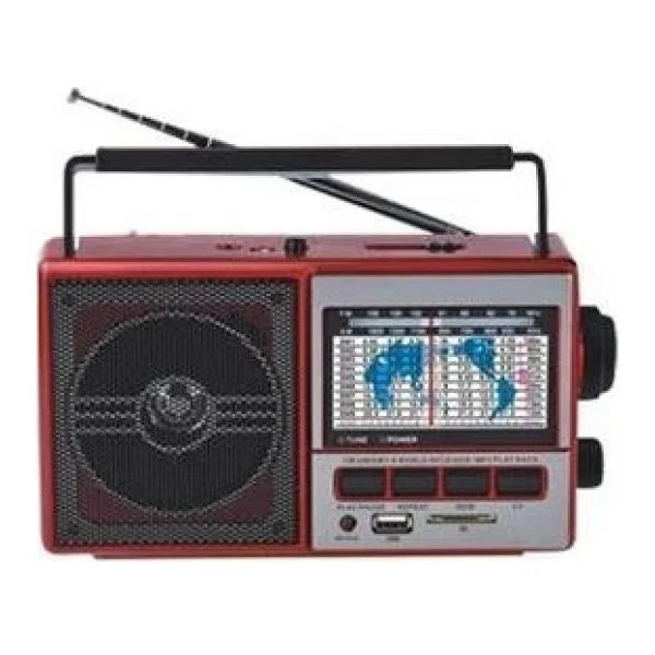 Everton Rt-41 Şarjlı Bluetooth Nostaljik Radyo - Görsel 4