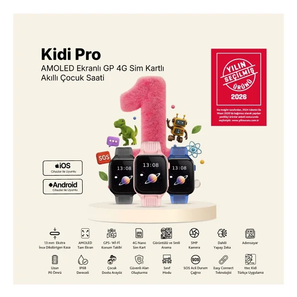 Ttec Kidi Pro 2ksw03 Akıllı Çocuk Saati - Görsel 2