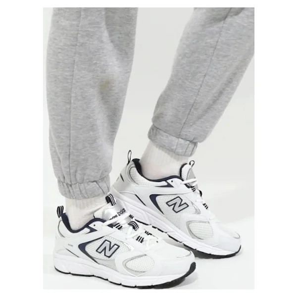 New Balance 408 Ml408wn Beyaz-Lacivert Spor Ayakkabı - Görsel 7