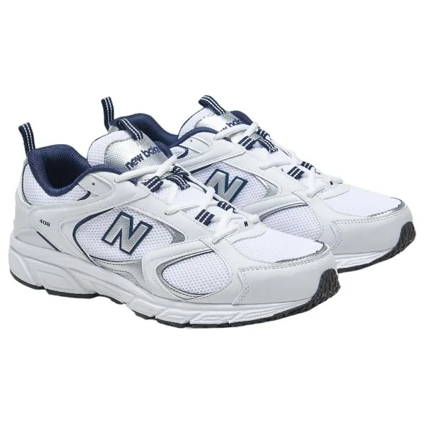 New Balance 408 Ml408wn Beyaz-Lacivert Spor Ayakkabı - Görsel 8