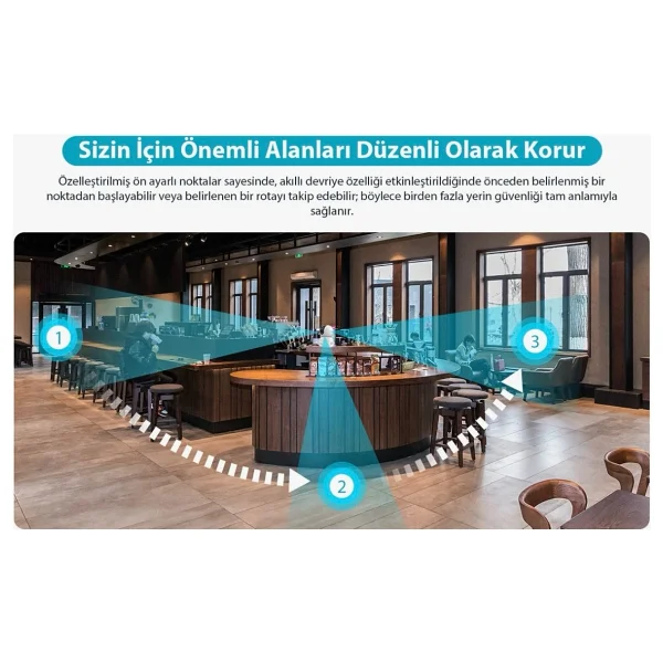 Dahua Hero B1 2k 3 Mp 360 Derece Bebek Gece Görüşlü Ip Wi-Fi Güvenlik Kamerası - Görsel 10