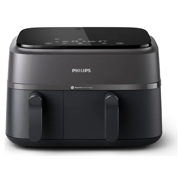 Philips Çift Hazneli Airfryer 3000 Serisi, 9l, 2 Hazneli Fryer, Teknolojisi, Aileniz Için Çok Yönlü Geniş AI - Görsel 4