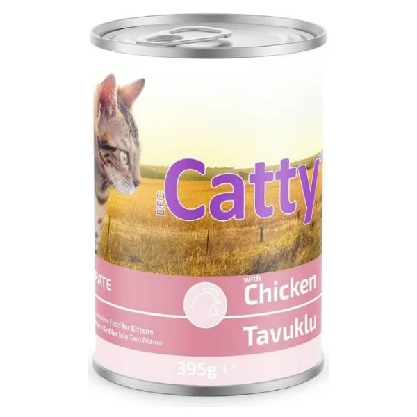 Catty Pate Tavuklu 395 Gr Yavru Konserve Kedi Maması - Görsel 2