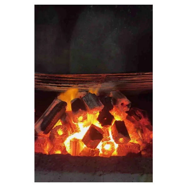 Tezyak Profesyonel Tek Kibritle Yanan Yeni Nesil Mangal Kömürü (2 Kg X 10 Paket) 20 Kg - Görsel 4