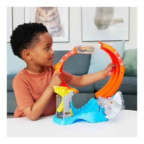 Hot Wheels Monster Trucks Köpekbalığı Oyun Seti Jfr08 - Görsel 2