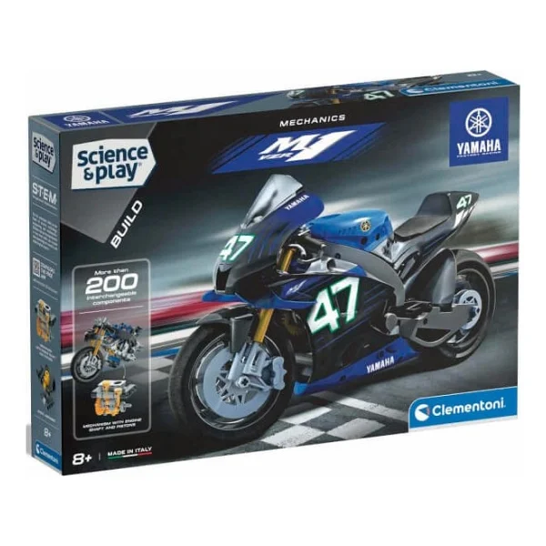 Clementoni Mekanik Laboratuvarı Yamaha M1 75084 - Görsel 4