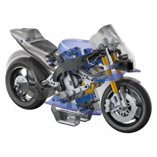 Clementoni Mekanik Laboratuvarı Yamaha M1 75084 - Görsel 7