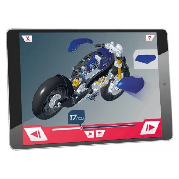Clementoni Mekanik Laboratuvarı Yamaha M1 75084 - Görsel 8