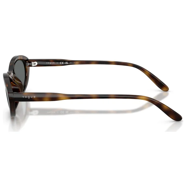 Vogue Vo5697su W65681 Dark Havana-Dark Grey Polarize Kadın Güneş Gözlüğü - Görsel 5