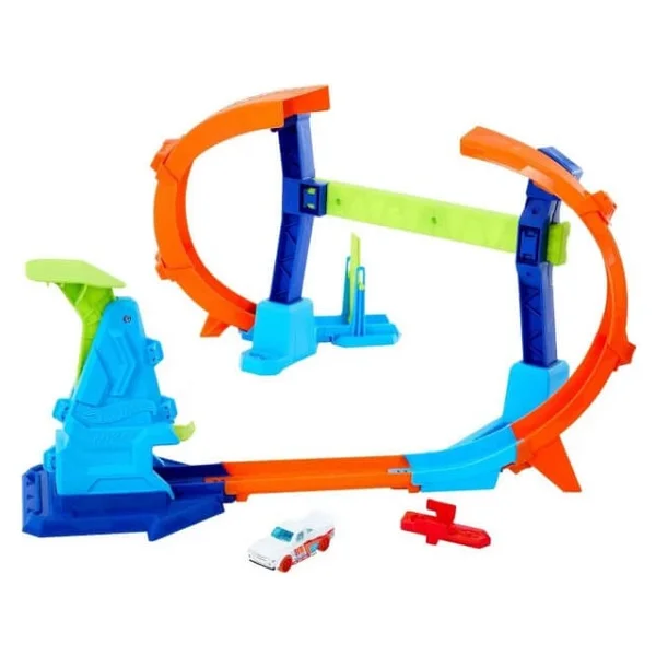 Hot Wheels Şampiyonluk Parkuru Yarış Pisti Loop Stunt Champion Gtv13 - Görsel 5