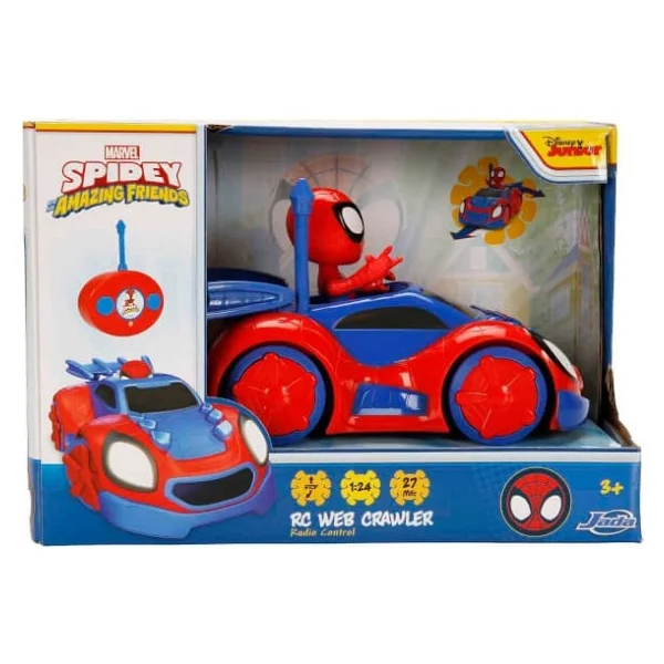 Jada Toys 1:24 Marvel Spidey And His Amazing Friends Uzaktan Kumandalı Araba - Görsel 4