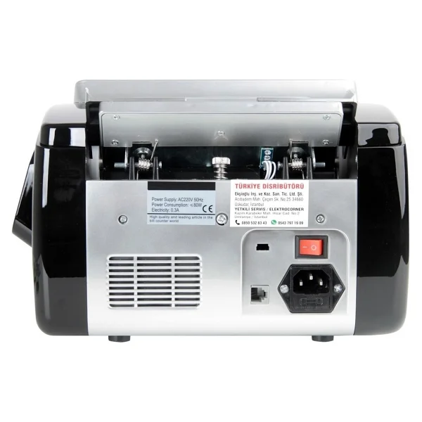 Sigma Sc9520p Karışık Para Sayma Makinesi - Tl - Euro - Usd - Türkçe Sesli Uyarı + Müşteri Ekranı - Görsel 5