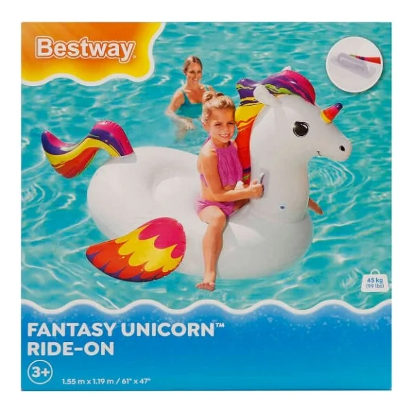 Bestway Unicorn Binici - Mavi - Görsel 8
