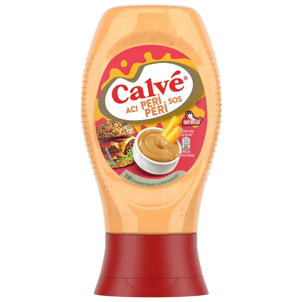 Calve Acı Peri Peri Sos 245 Gr - Görsel 9