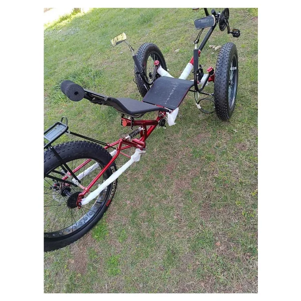 Yatar Vitesli Fat Bike 20-26 Jant 3 Tekerli Katlanır Bisiklet - Görsel 7