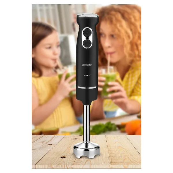 Goldmaster GM 7244S Maximix Siyah 1000 W Blender - Görsel 3