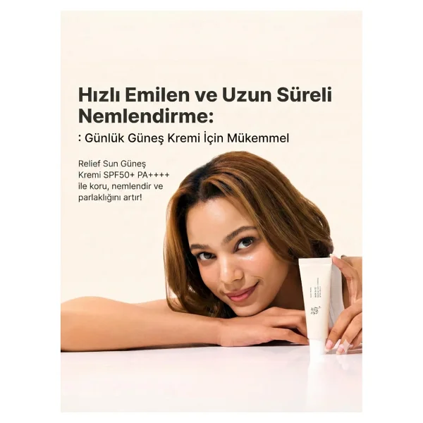 Beauty Of Joseon Relief Sun Rice + Probiotics 50 Ml 50 Faktör Güneş Kremi - Görsel 2
