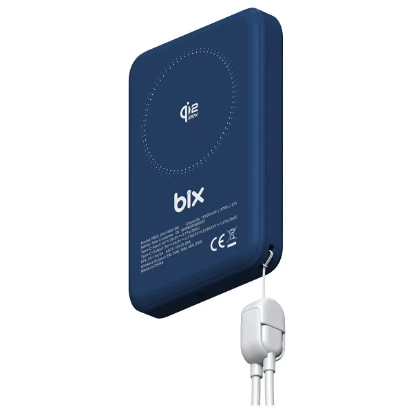 Bix Pb121 Bej 10000 mAh Hızlı Şarj Magsafe Powerbank - Görsel 10