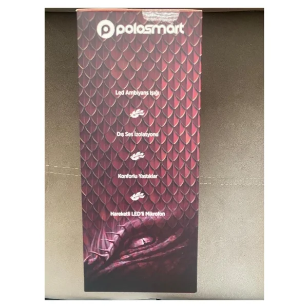 Polosmart Pgm18 Kablolu Mikrofonlu Kulak Üstü Oyuncu Kulaklığı - Görsel 5
